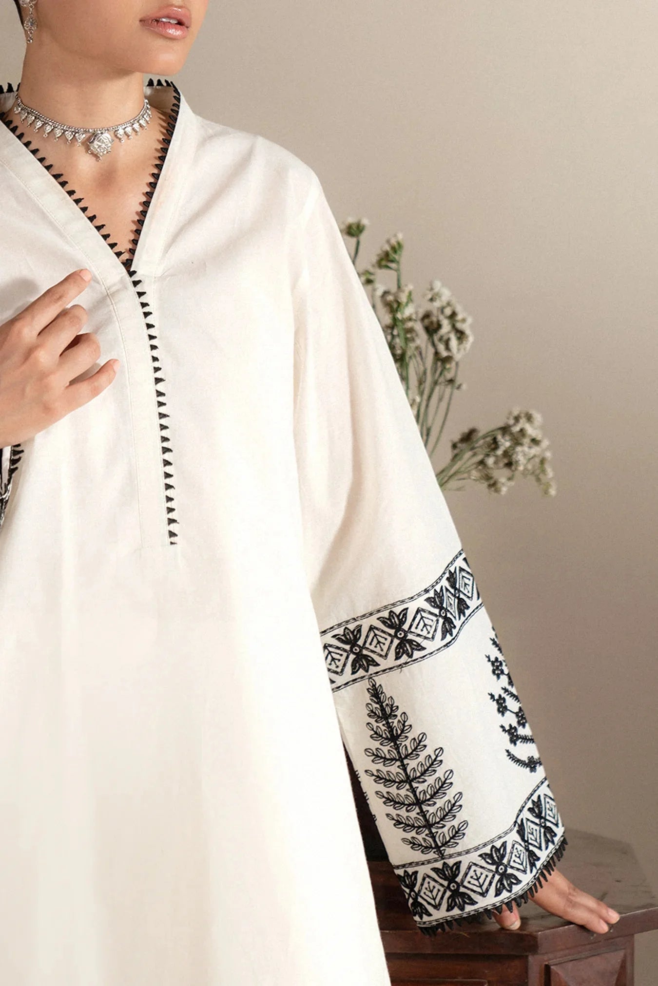 2 Piece Embroidered Lawn Suit Pret SS - 25