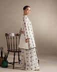 2 Piece Embroidered Lawn Suit Pret SS - 25