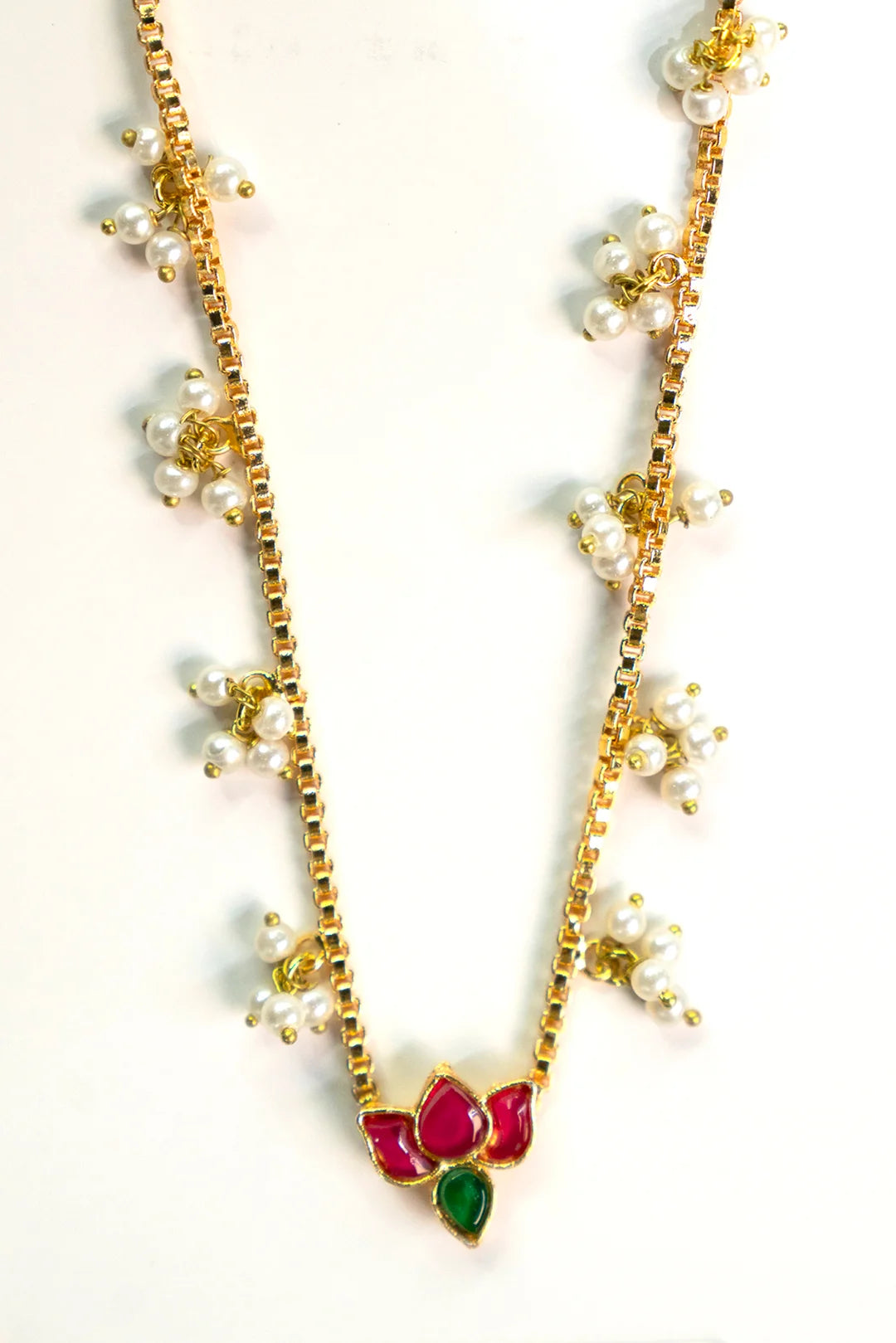 Lotus Anklet With Pearls Accessories
