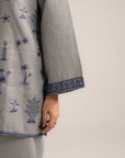 2 Piece Embroidered Suit