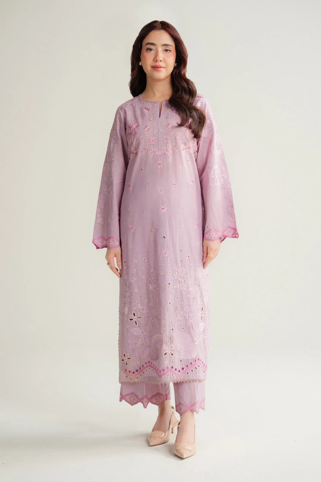 2 Piece Embroidered Lawn Suit Pret SS - 26