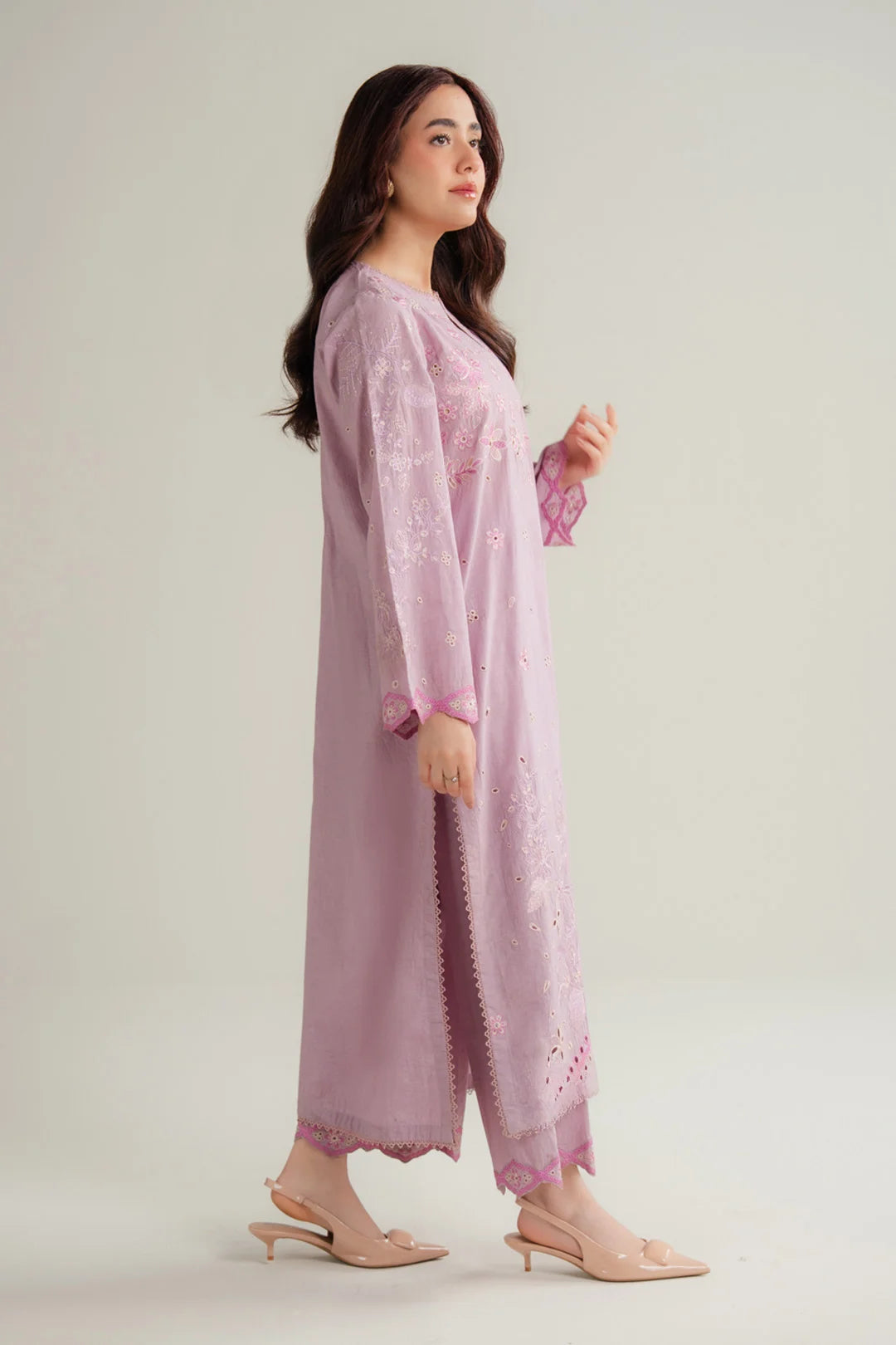 2 Piece Embroidered Lawn Suit Pret SS - 26