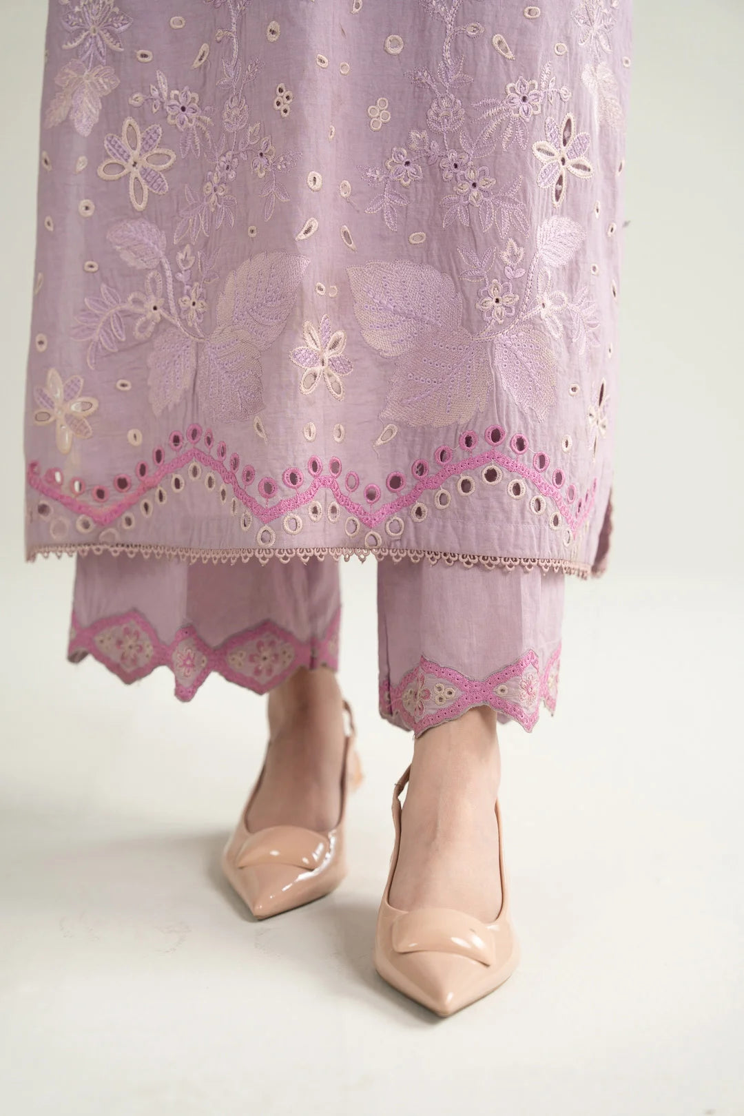 2 Piece Embroidered Lawn Suit Pret SS - 26