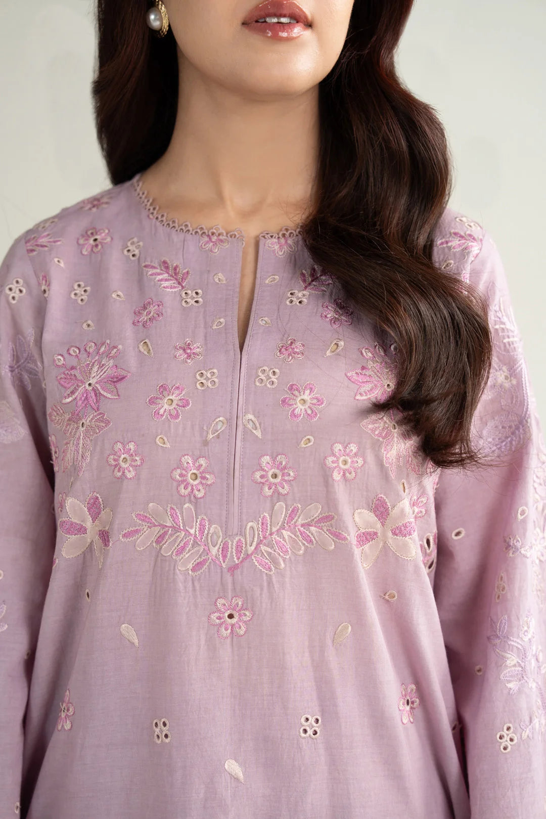 2 Piece Embroidered Lawn Suit Pret SS - 26