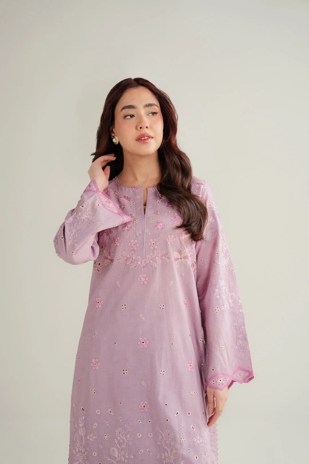 2 Piece Embroidered Lawn Suit Pret SS - 26