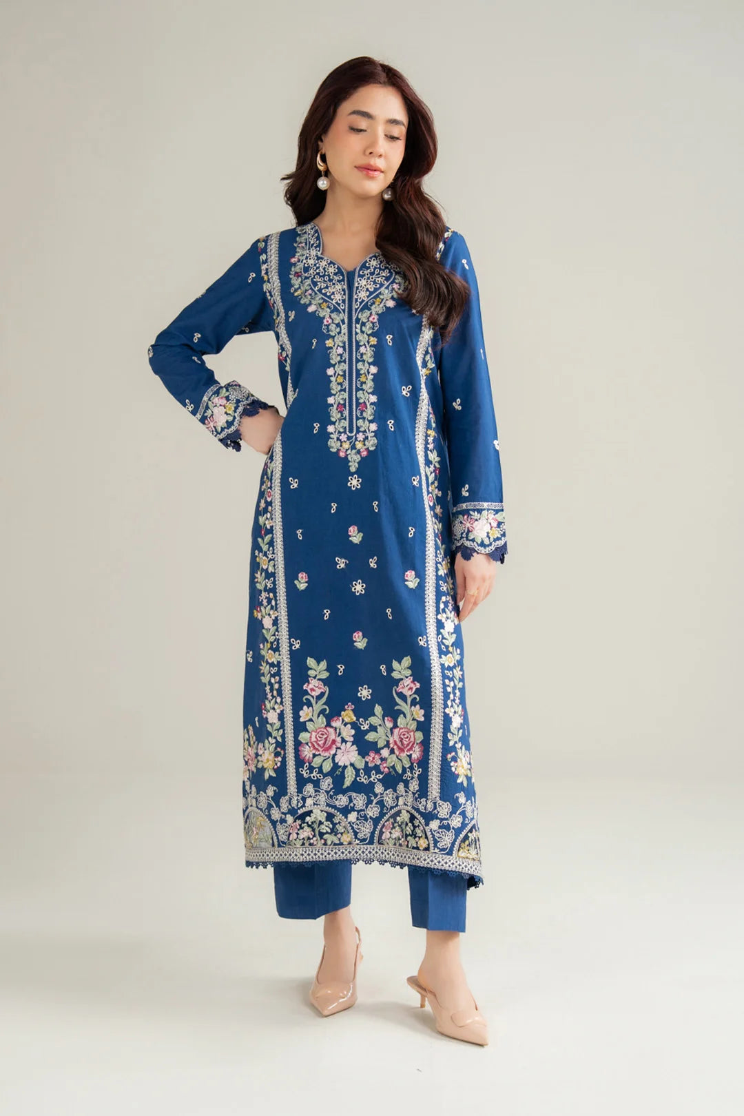 2 Piece Embroidered Lawn Suit