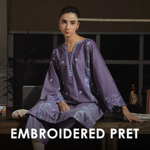 Embroidered