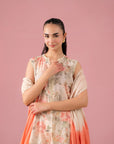 Elegant Lawn Suit with Voile Dupatta – Stylish Women’s Outfit for Shopping in Gulberg Lahore