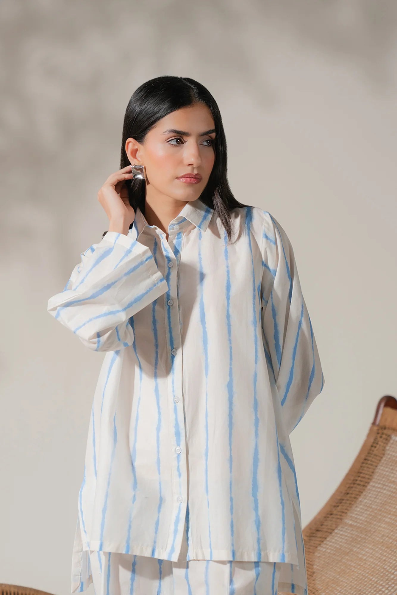 Elegant Printed Cambric Shirt for Daily Wear – Soft Fabric and Stylish Look