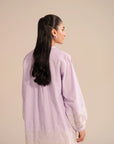 Elegant casual shirts for women with sleeves embroidery