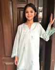 2 Piece Embroidered Lawn Co-Ords Set