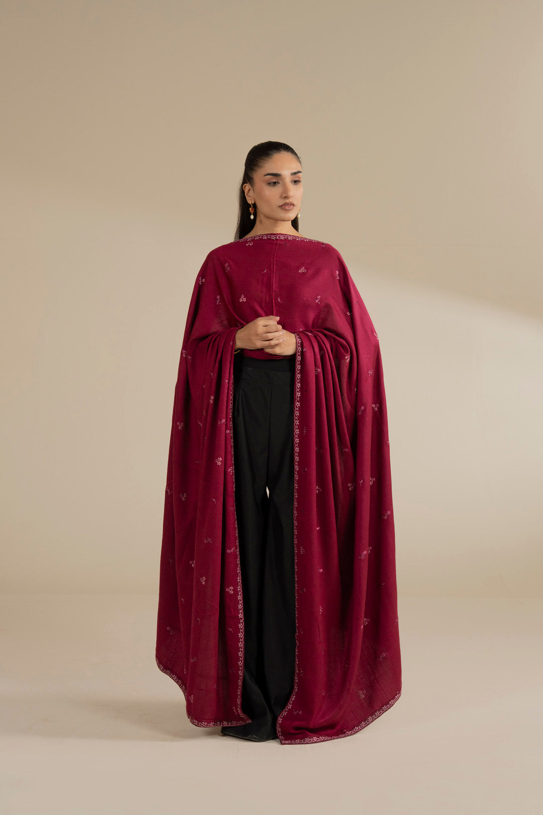 Ladies Embroidered Shawl Online