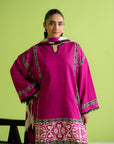 Latest digital print linen suit with trouser and dupatta, 3 piece fabric for women in Pakistan