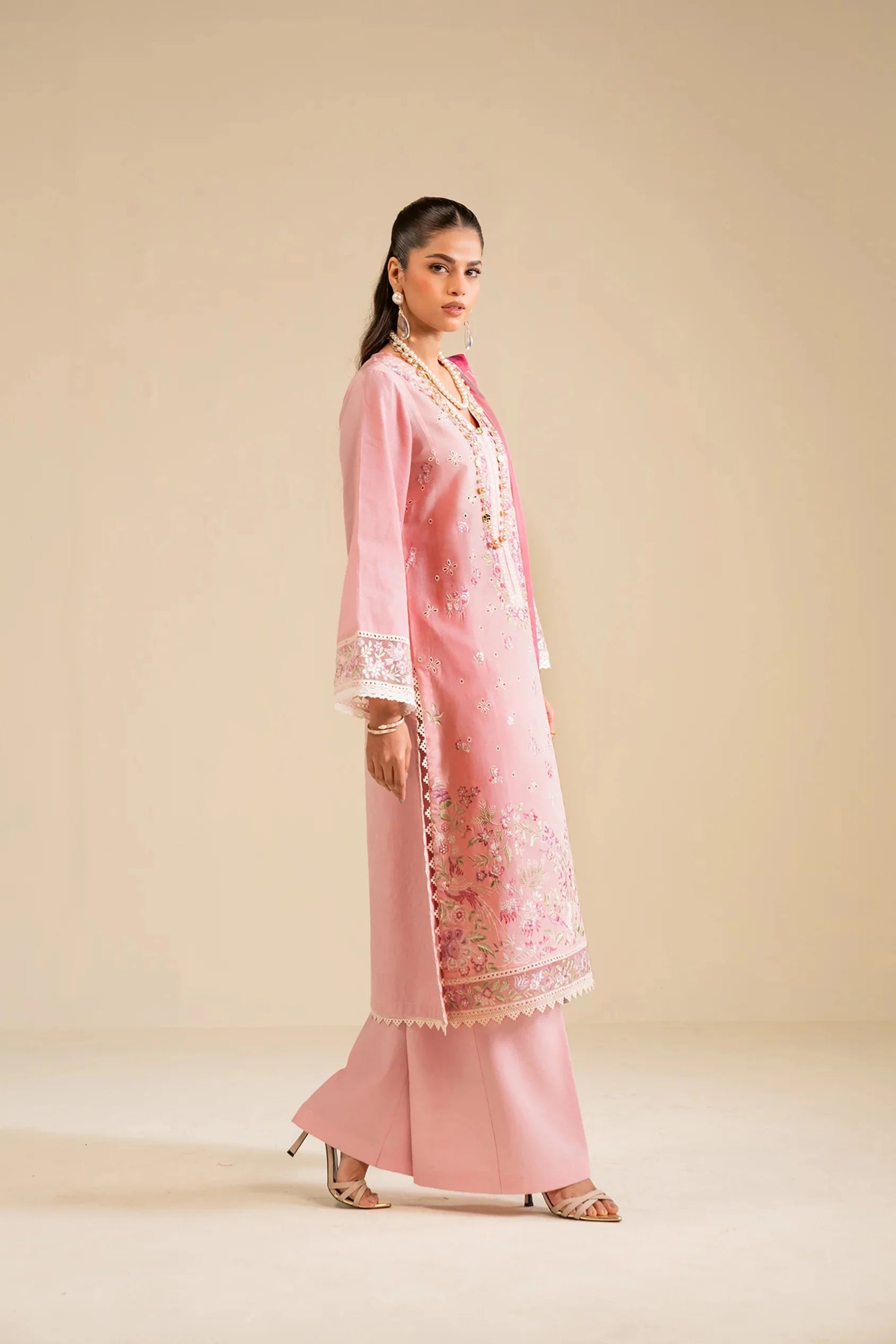3 Piece Embroidered Lawn Suit Unstitched SS - 25