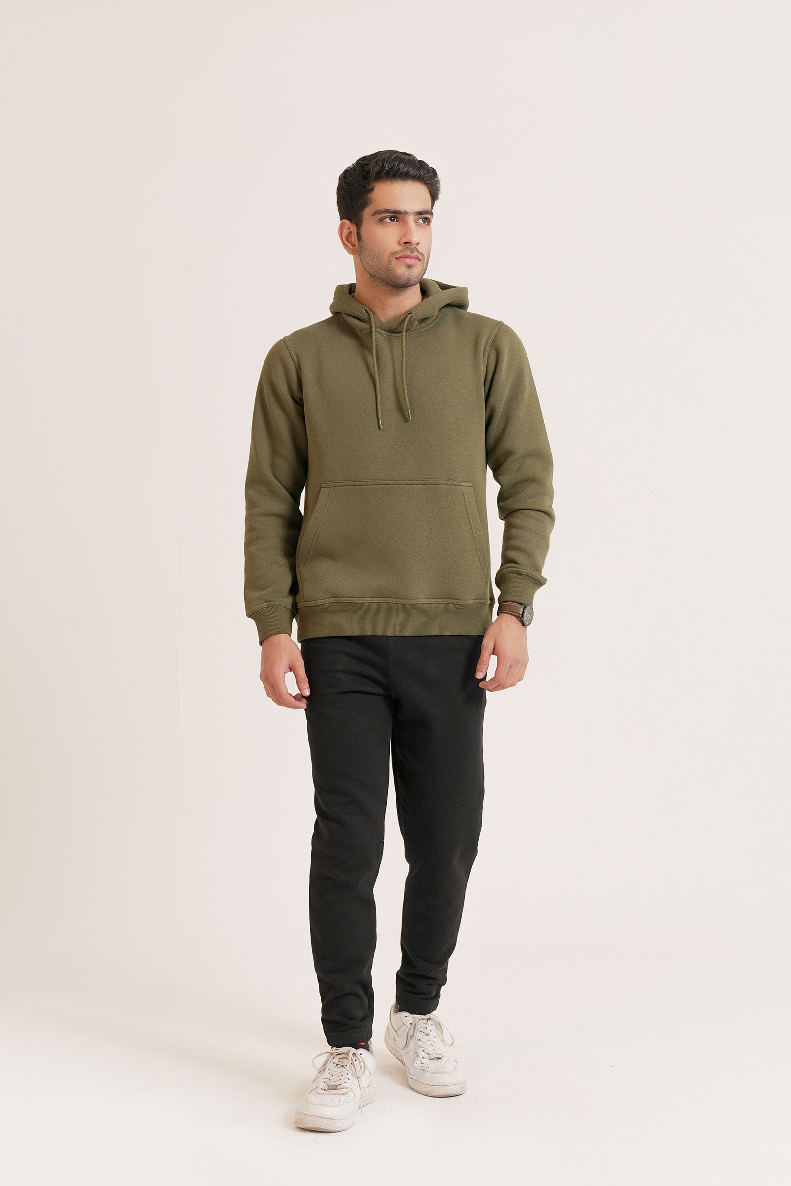 Solid Pullover Hoodie Beyond East Official