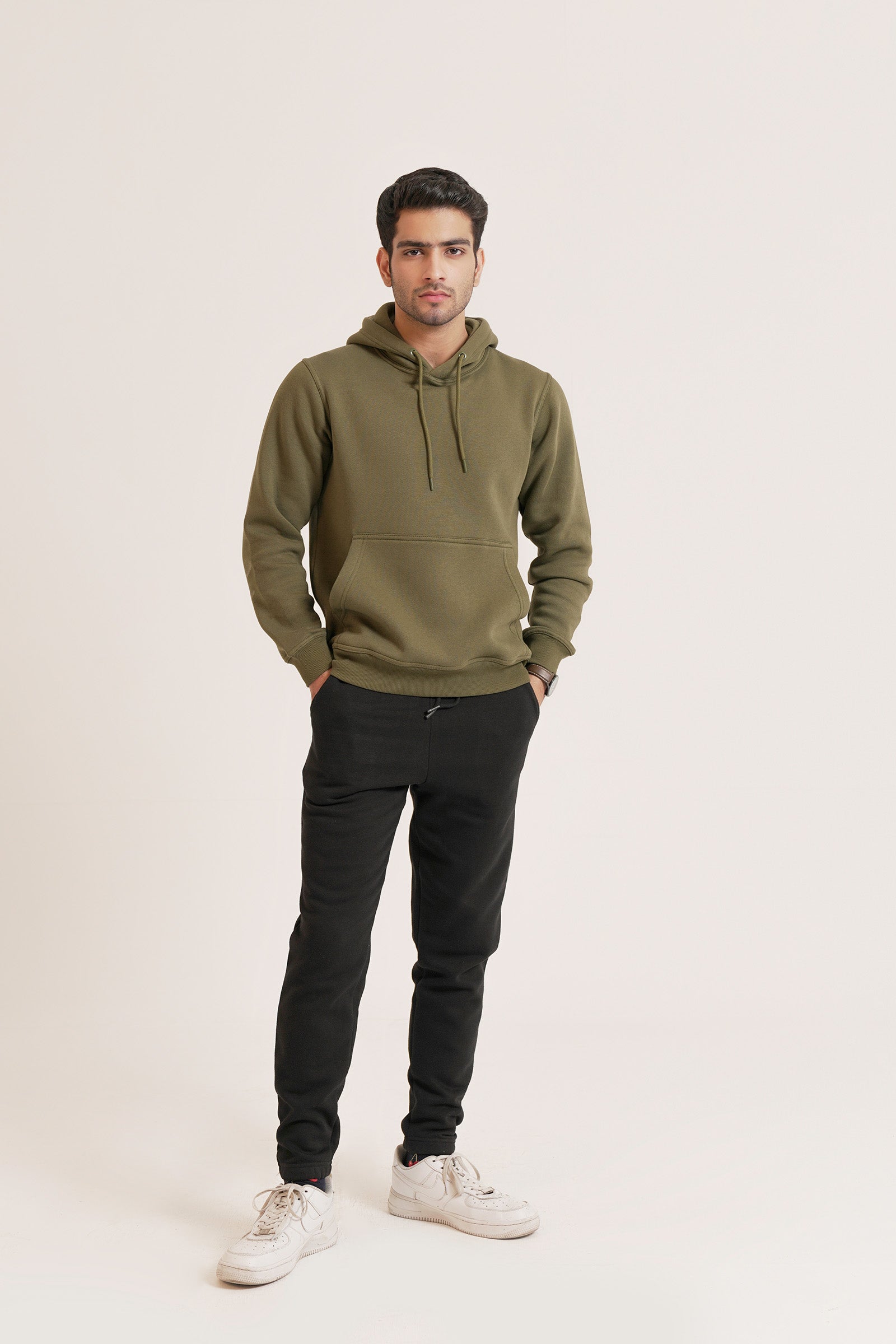 Solid Pullover Hoodie Beyond East Official