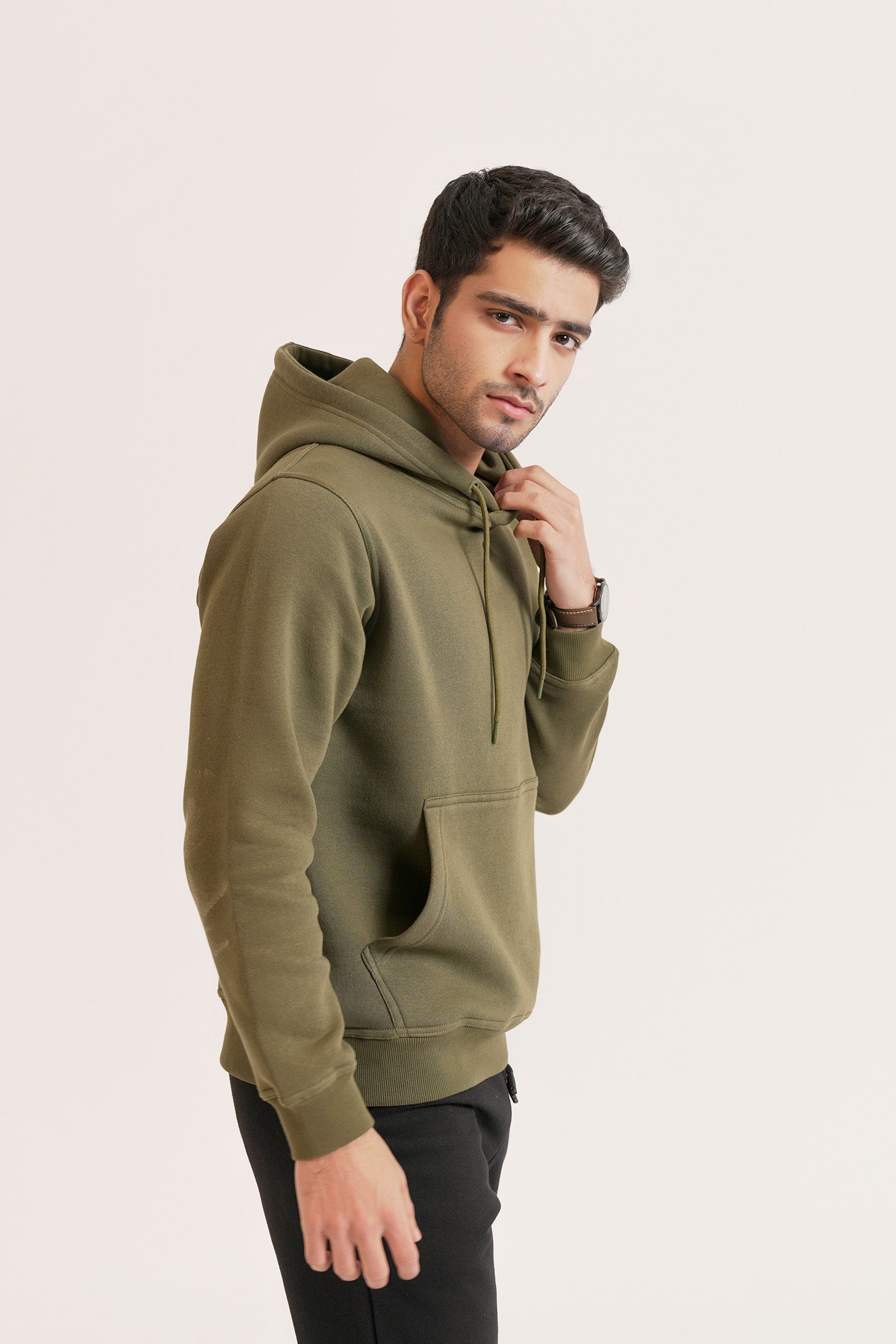 Solid Pullover Hoodie Beyond East Official