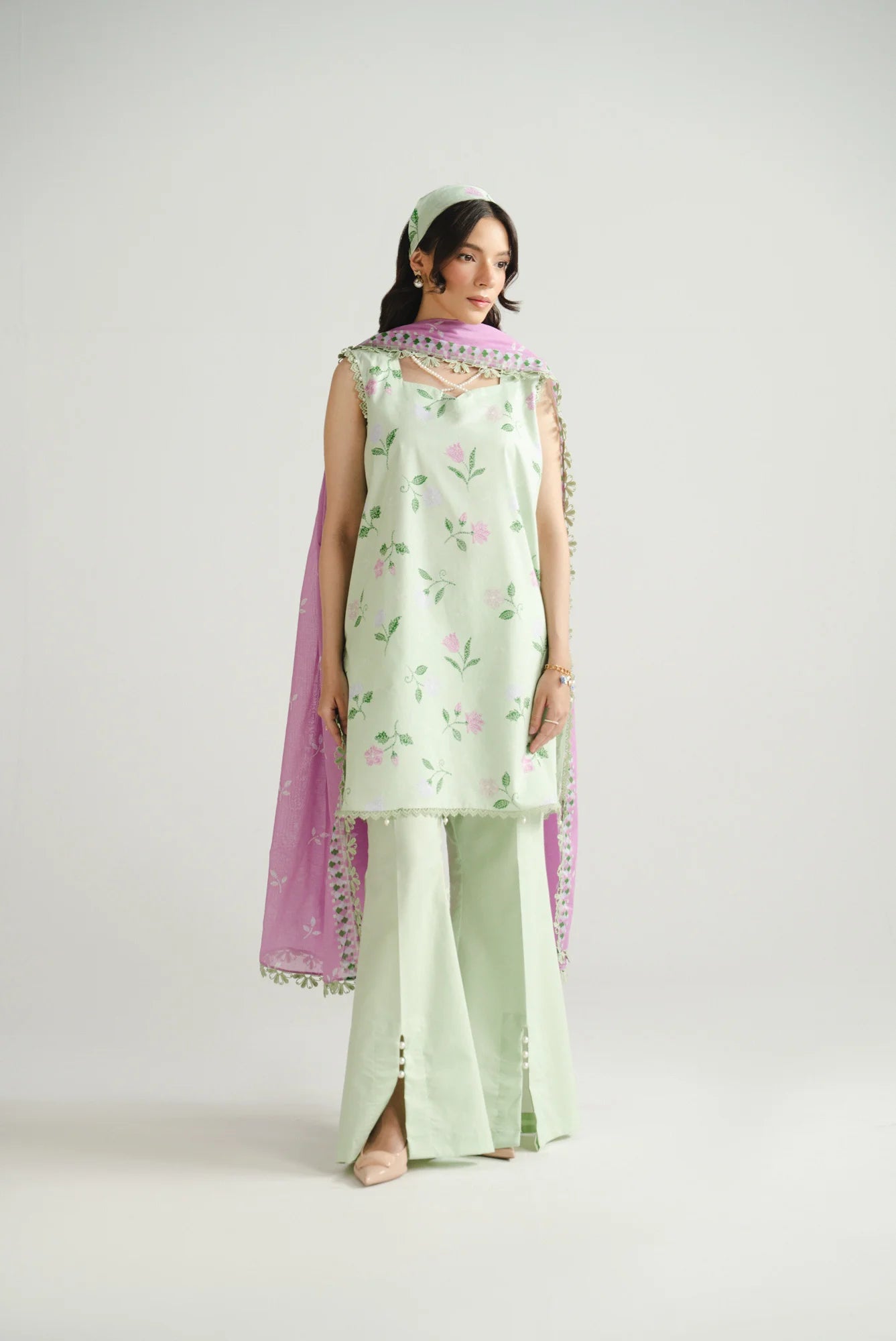 lawn dress neck design Designer Lace Neckline || Dress design ideas 2024|| Lawn dress design summer
