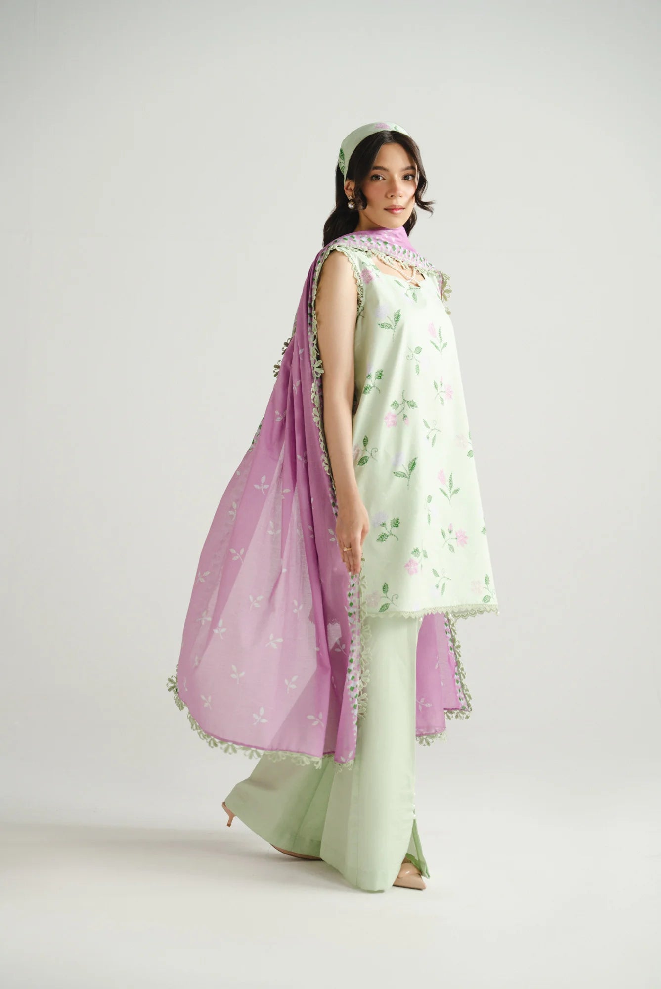 3 Piece Printed Lawn Suit
