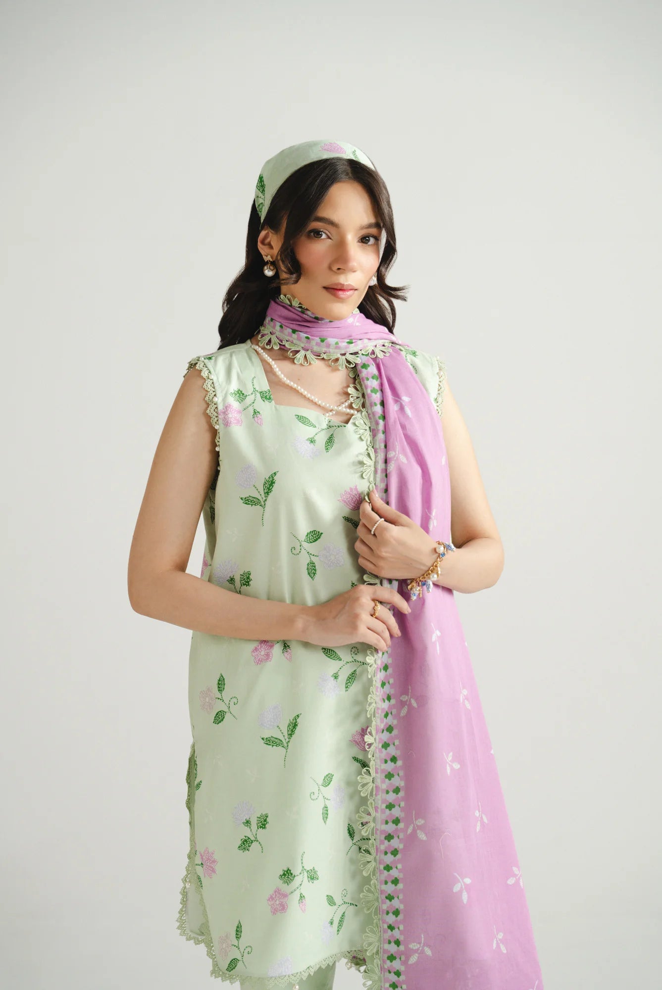 3 Piece Printed Lawn Suit