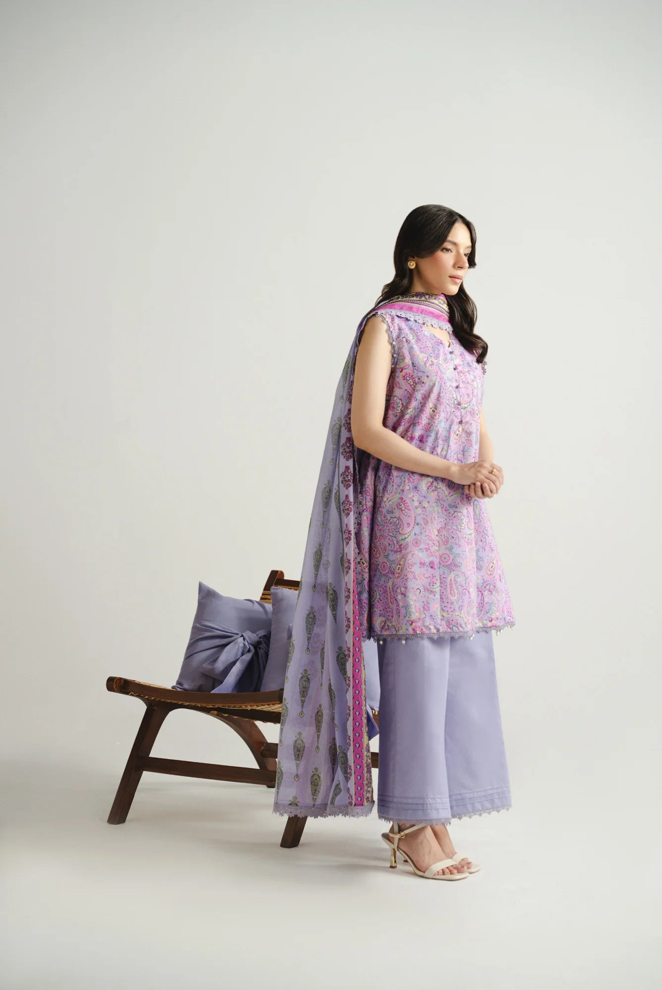 3 Piece Printed Lawn Suit