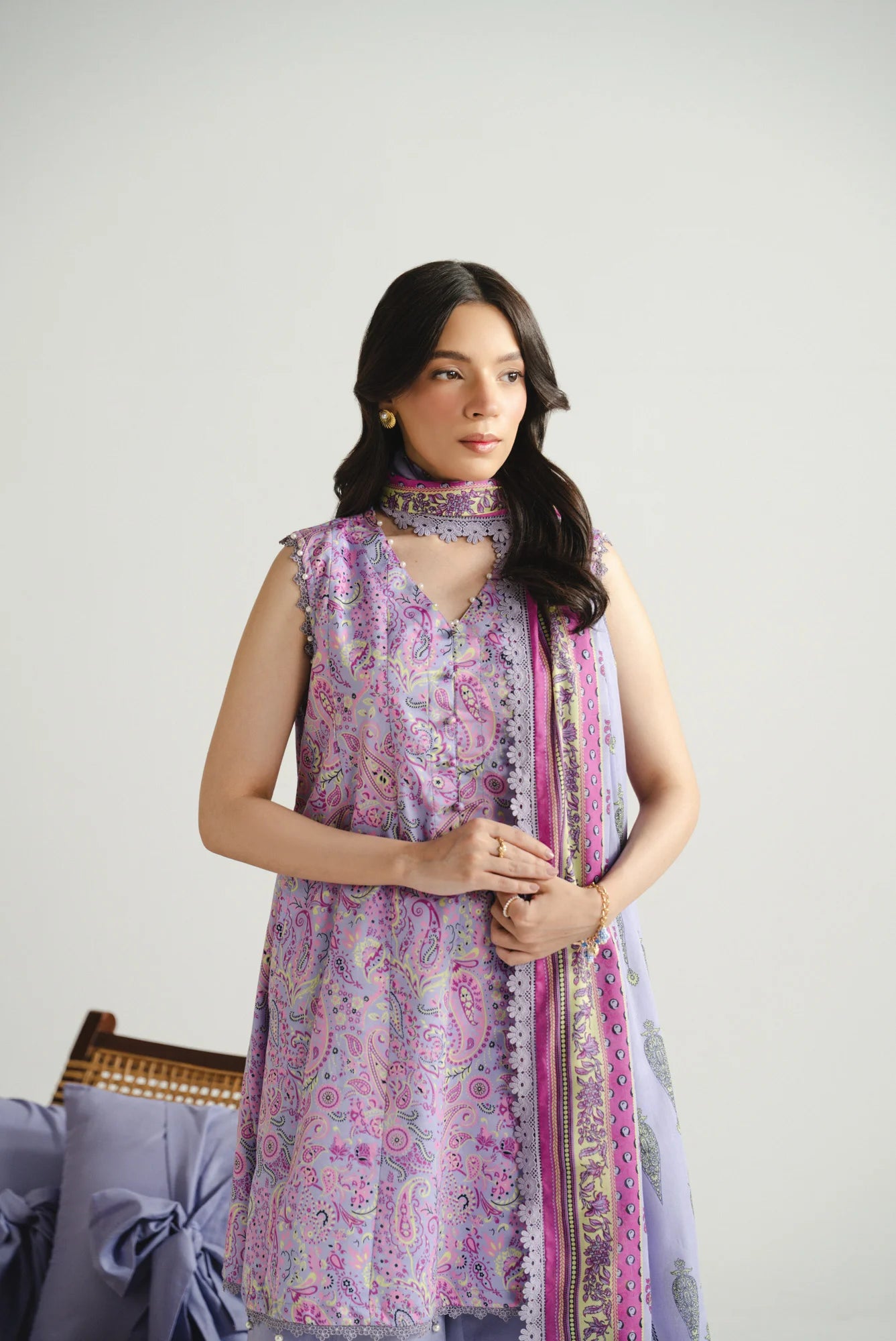 3 Piece Printed Lawn Suit