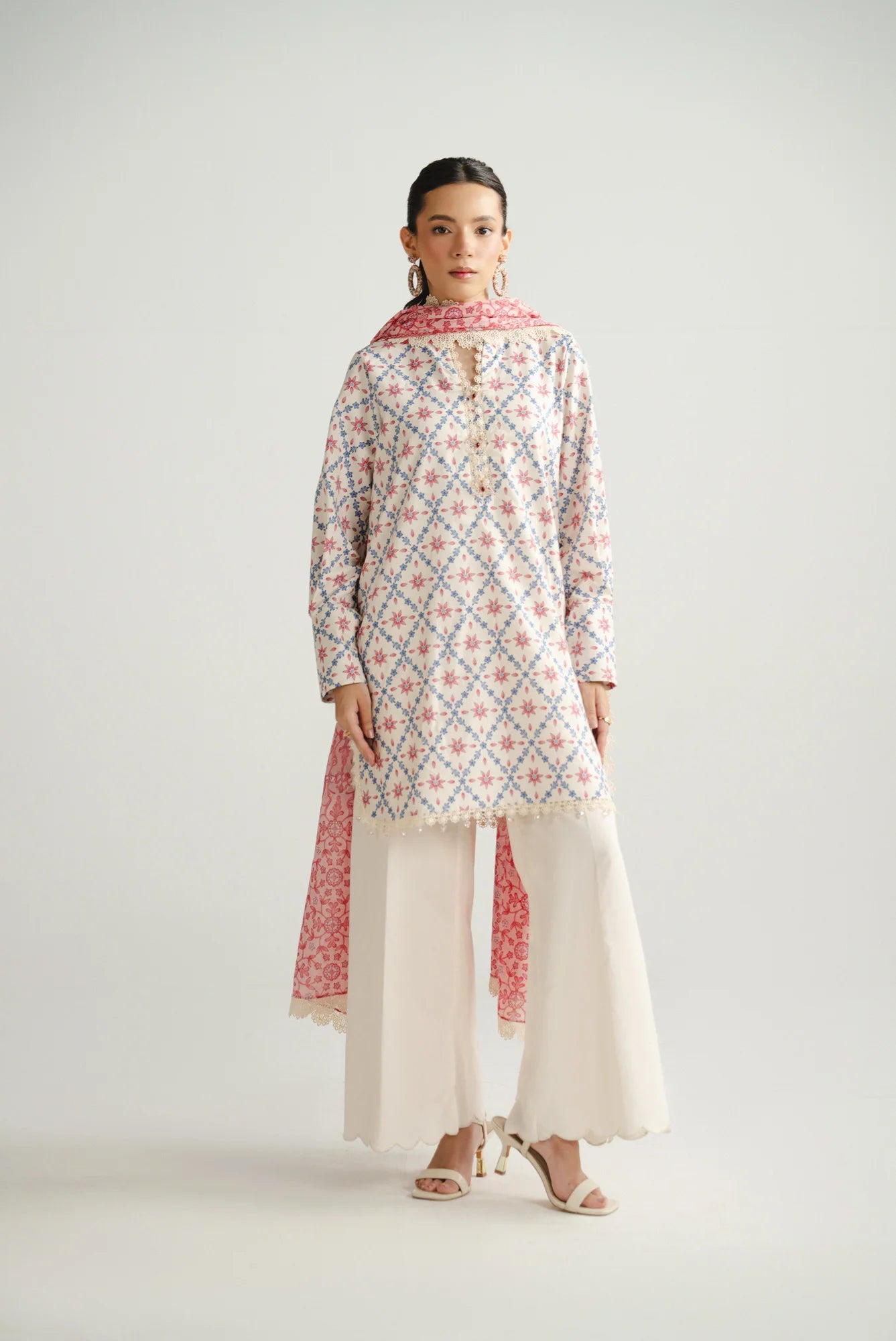 3 Piece Printed Lawn Suit