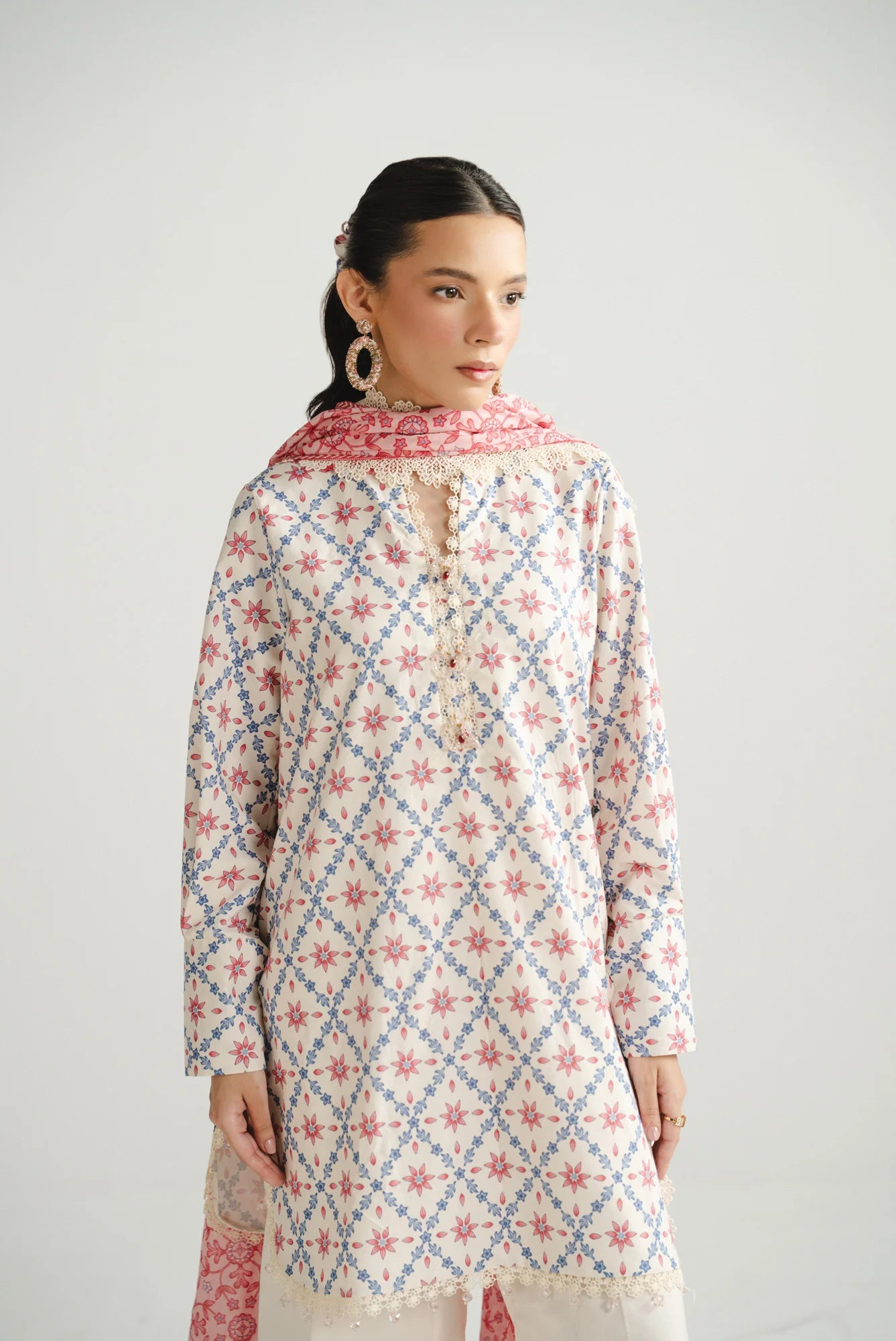 3 Piece Printed Lawn Suit