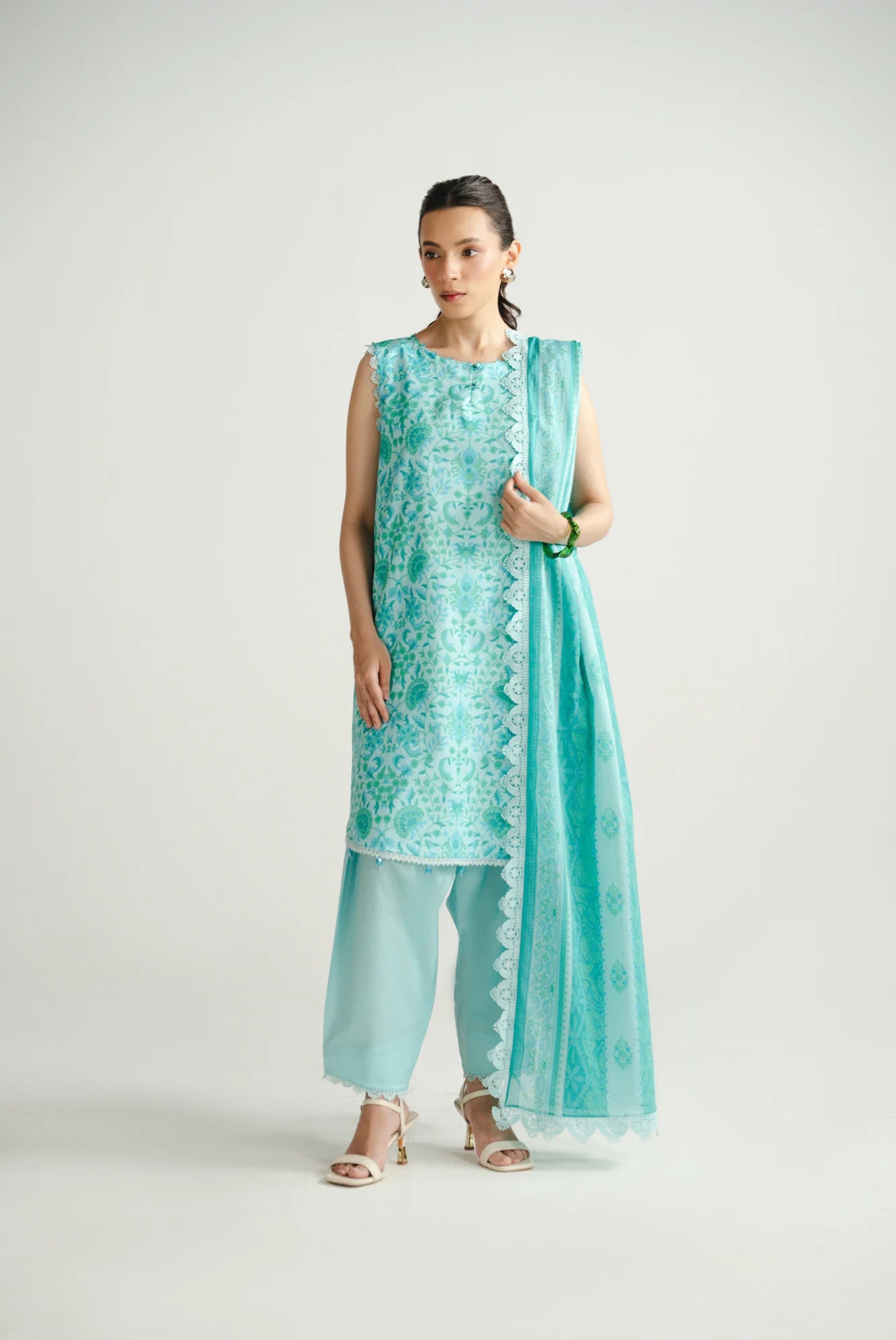 3 Piece Printed Lawn Suit