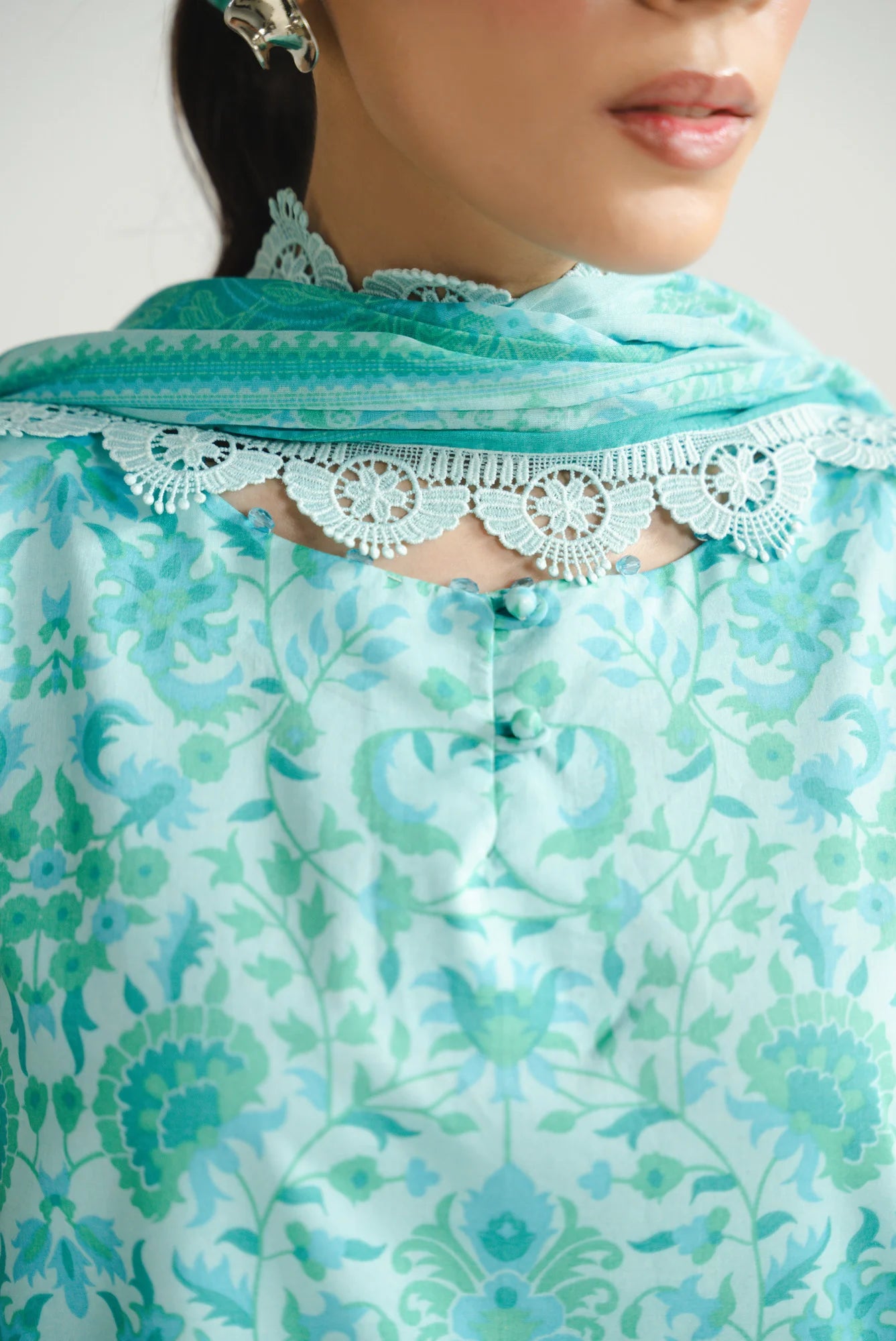 3 Piece Printed Lawn Suit
