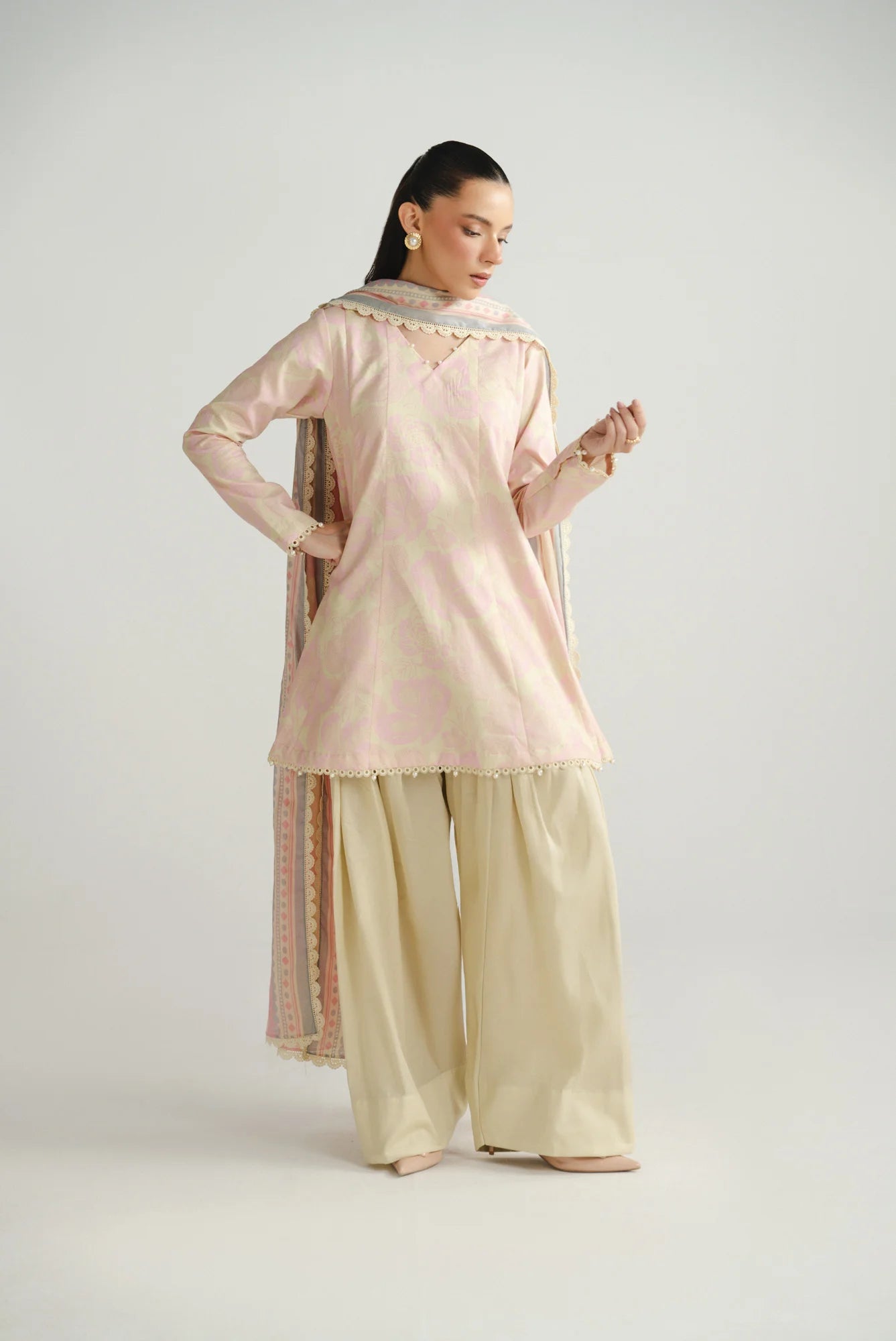 3 Piece Printed Lawn Suit