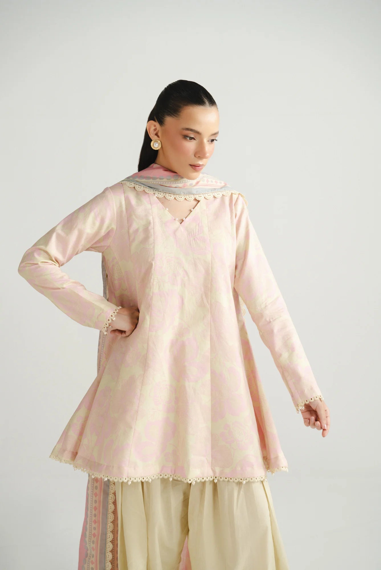 3 Piece Printed Lawn Suit
