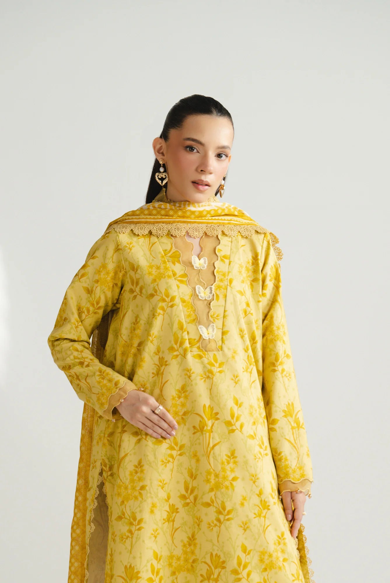 3 Piece Printed Lawn Suit