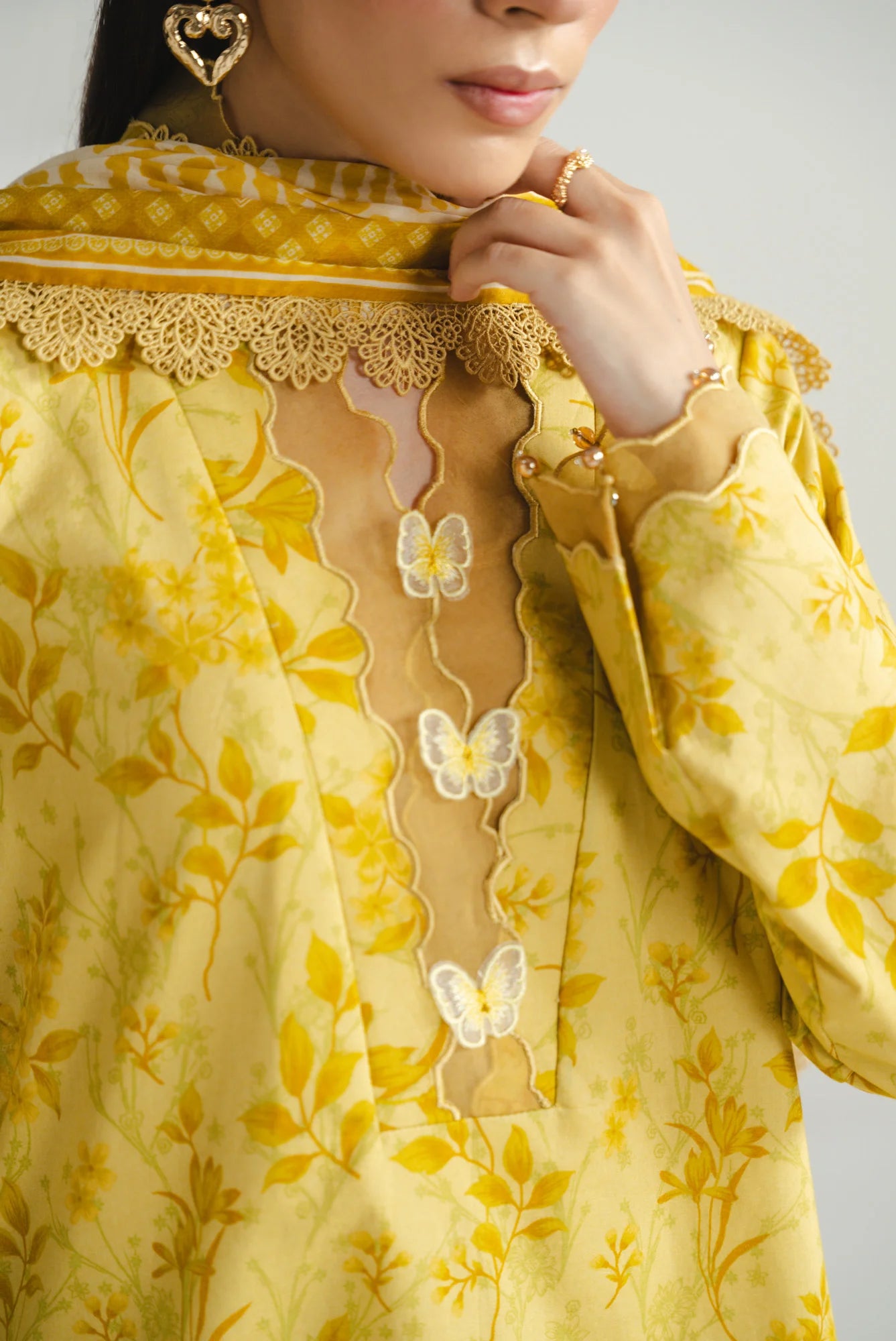 3 Piece Printed Lawn Suit