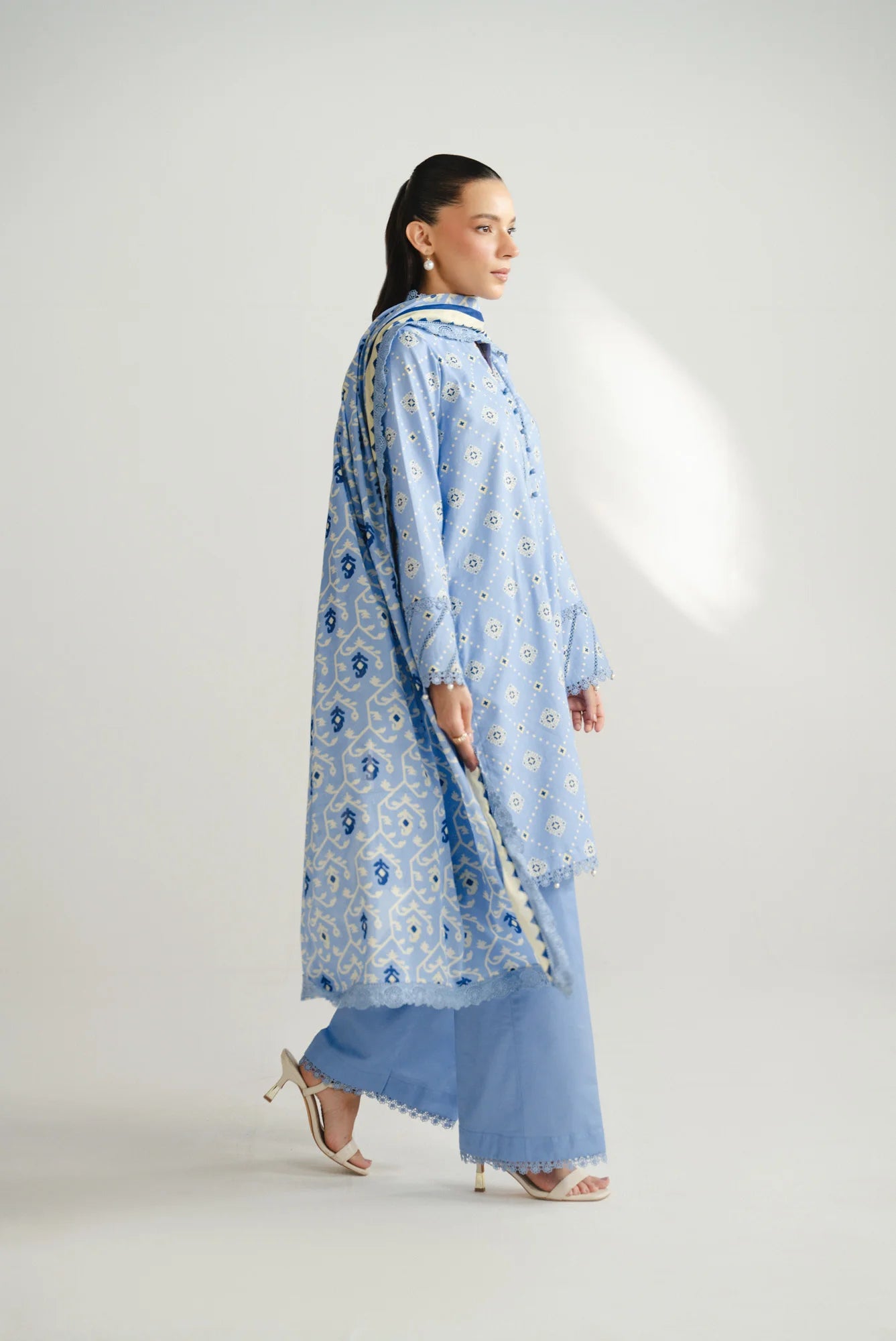 3 Piece Printed Lawn Suit