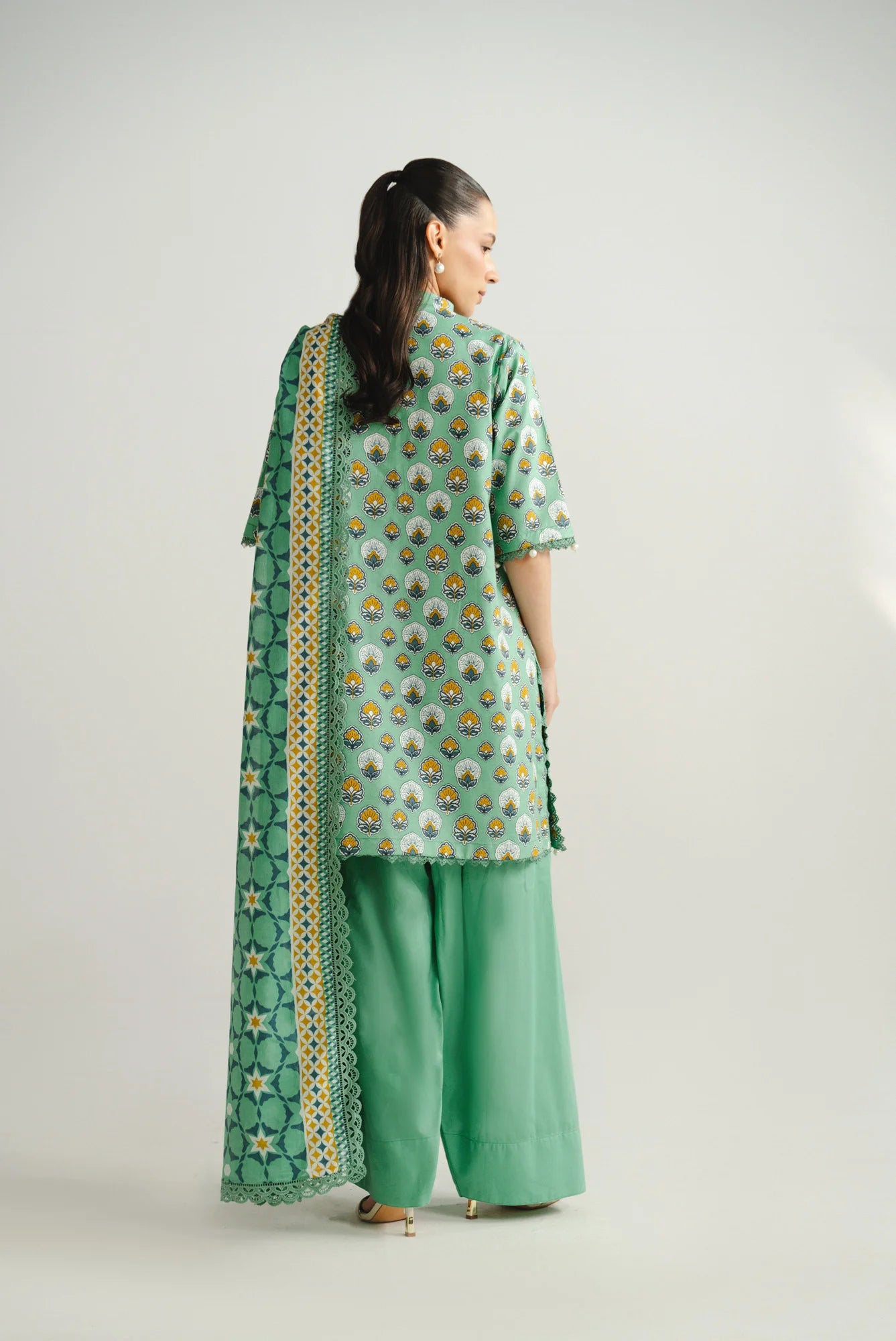 3 Piece Printed Lawn Suit