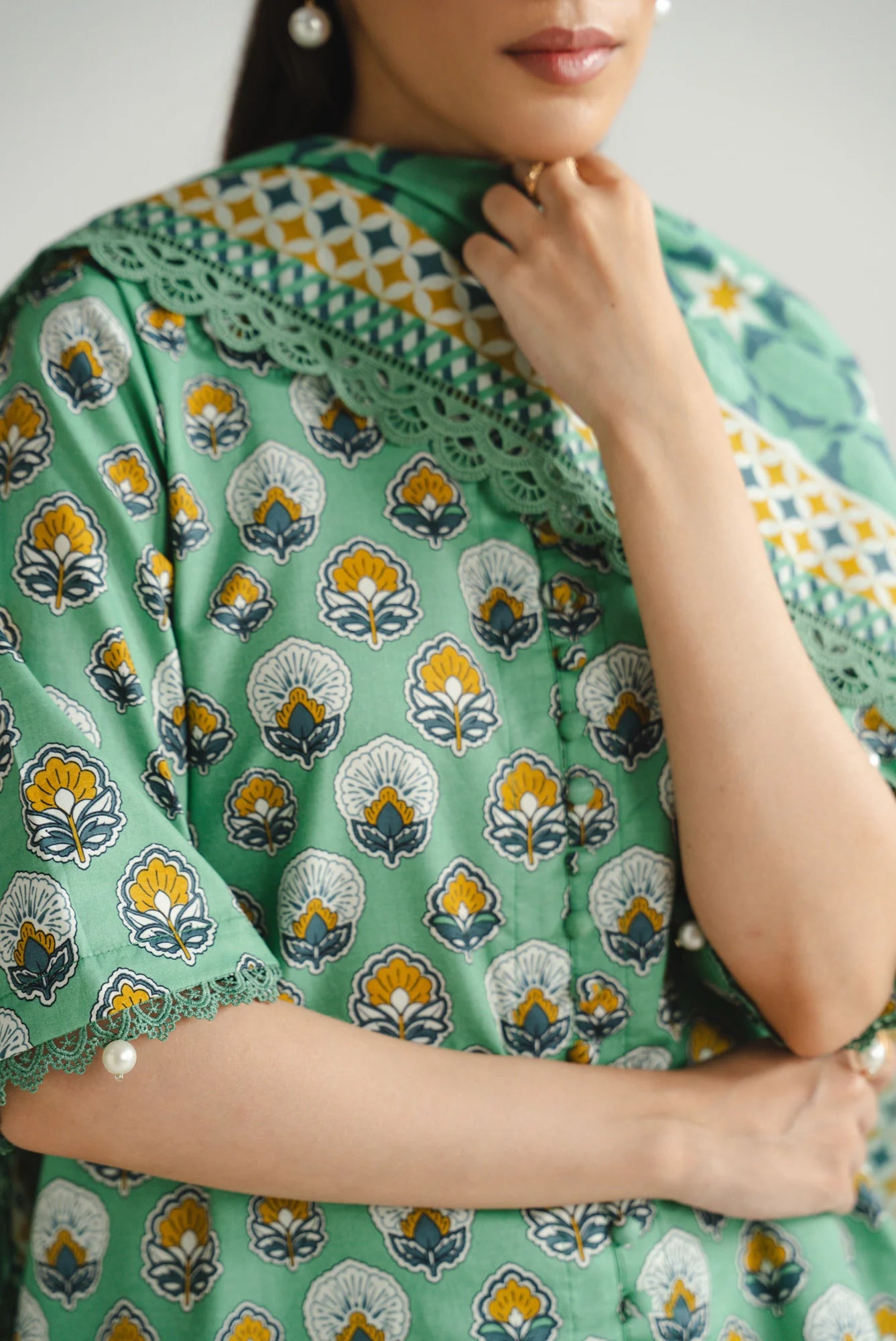 3 Piece Printed Lawn Suit