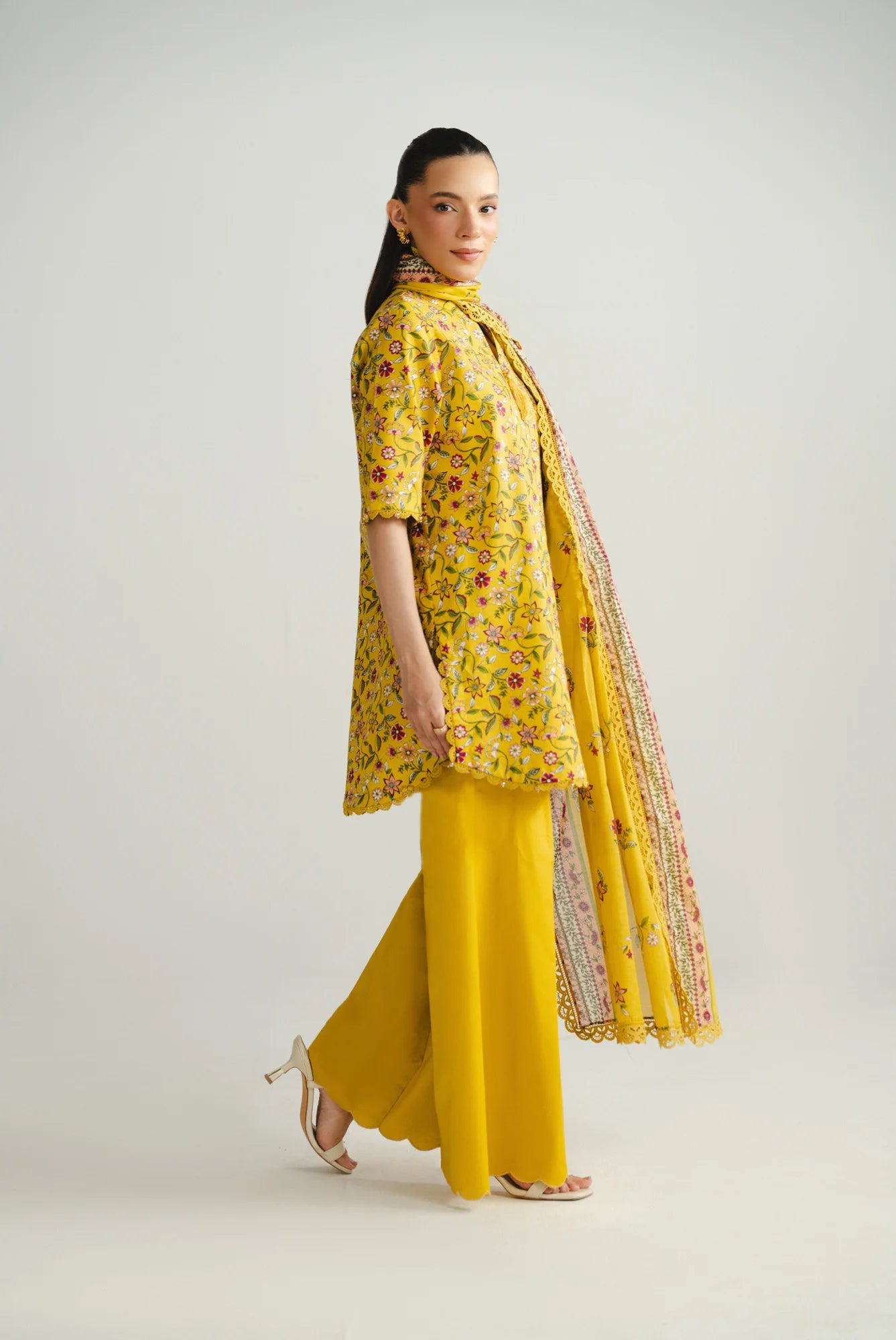 3 Piece Printed Lawn Suit