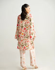 2 Piece Embroidered Lawn Co-Ord Set
