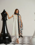 3 Piece Embroidered Lawn Suit