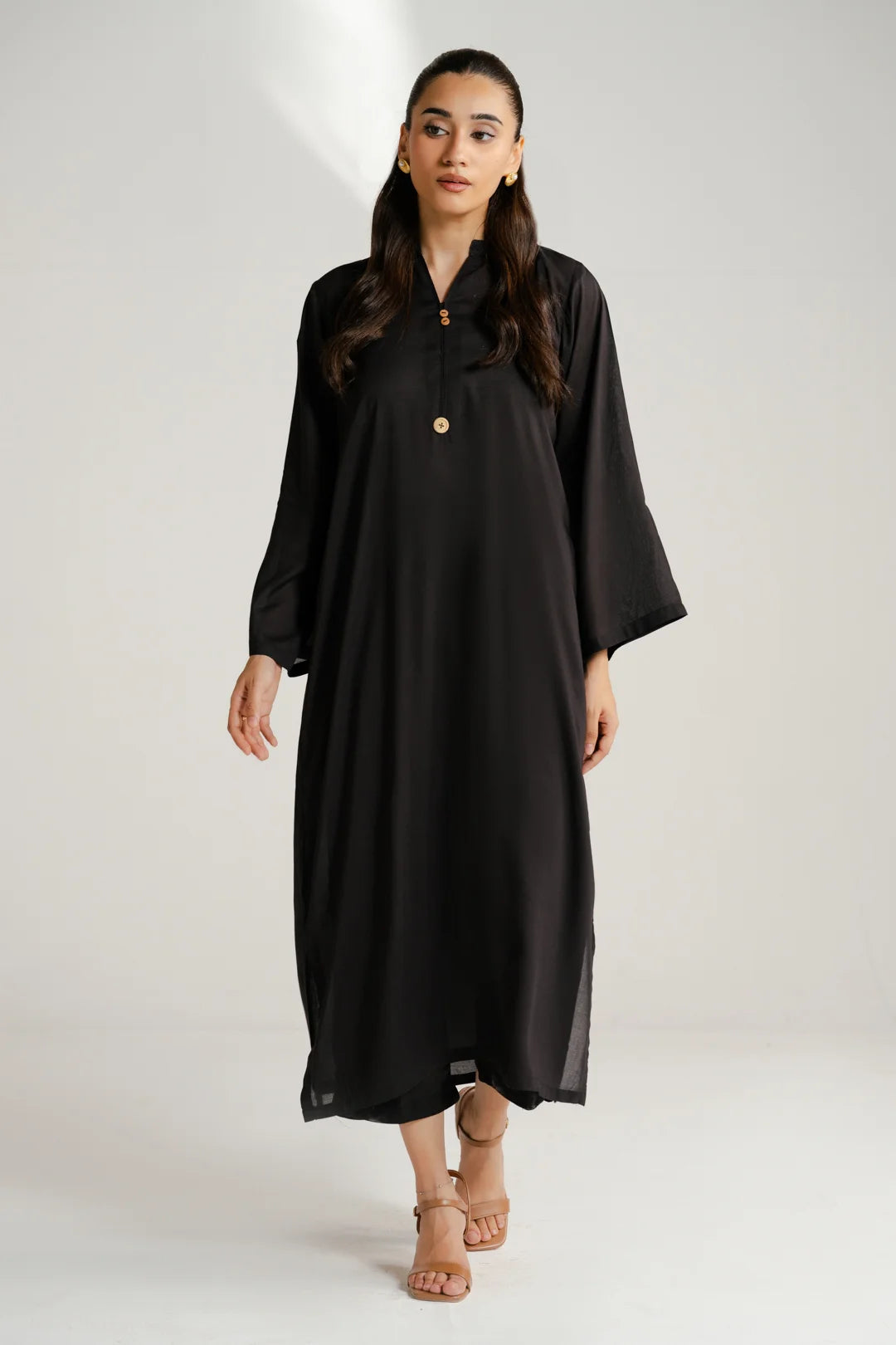 2 Piece Solid Linen Suit Pret SS - 26