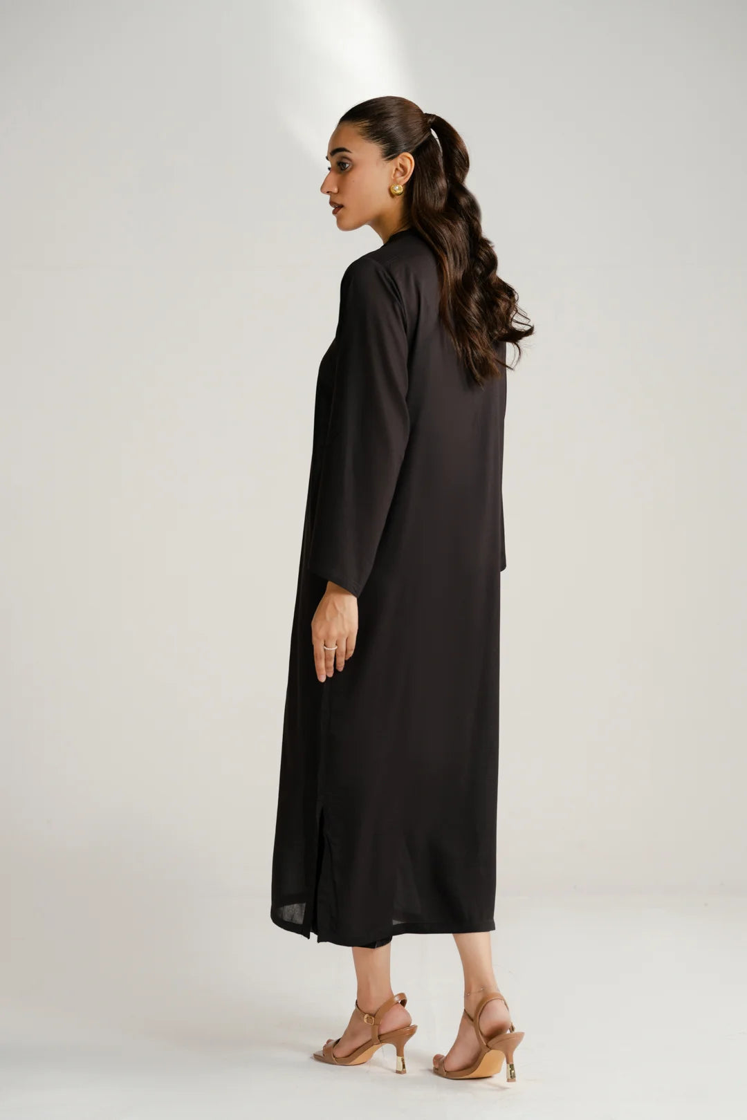 2 Piece Solid Linen Suit Pret SS - 26
