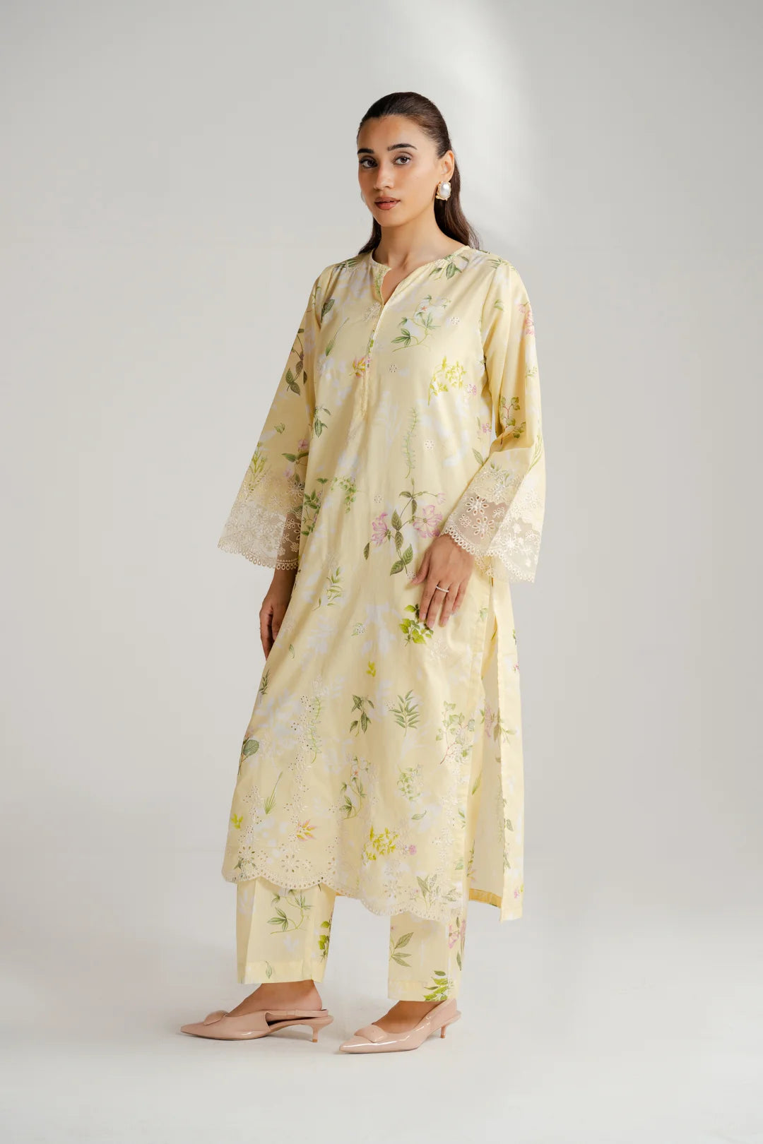 2 Piece Printed Lawn Suit