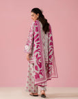 Manchester online lawn suits Pakistan – fashionable 3 piece unstitched suits with printed lawn shirt, cambric trouser, and breathable voile dupatta