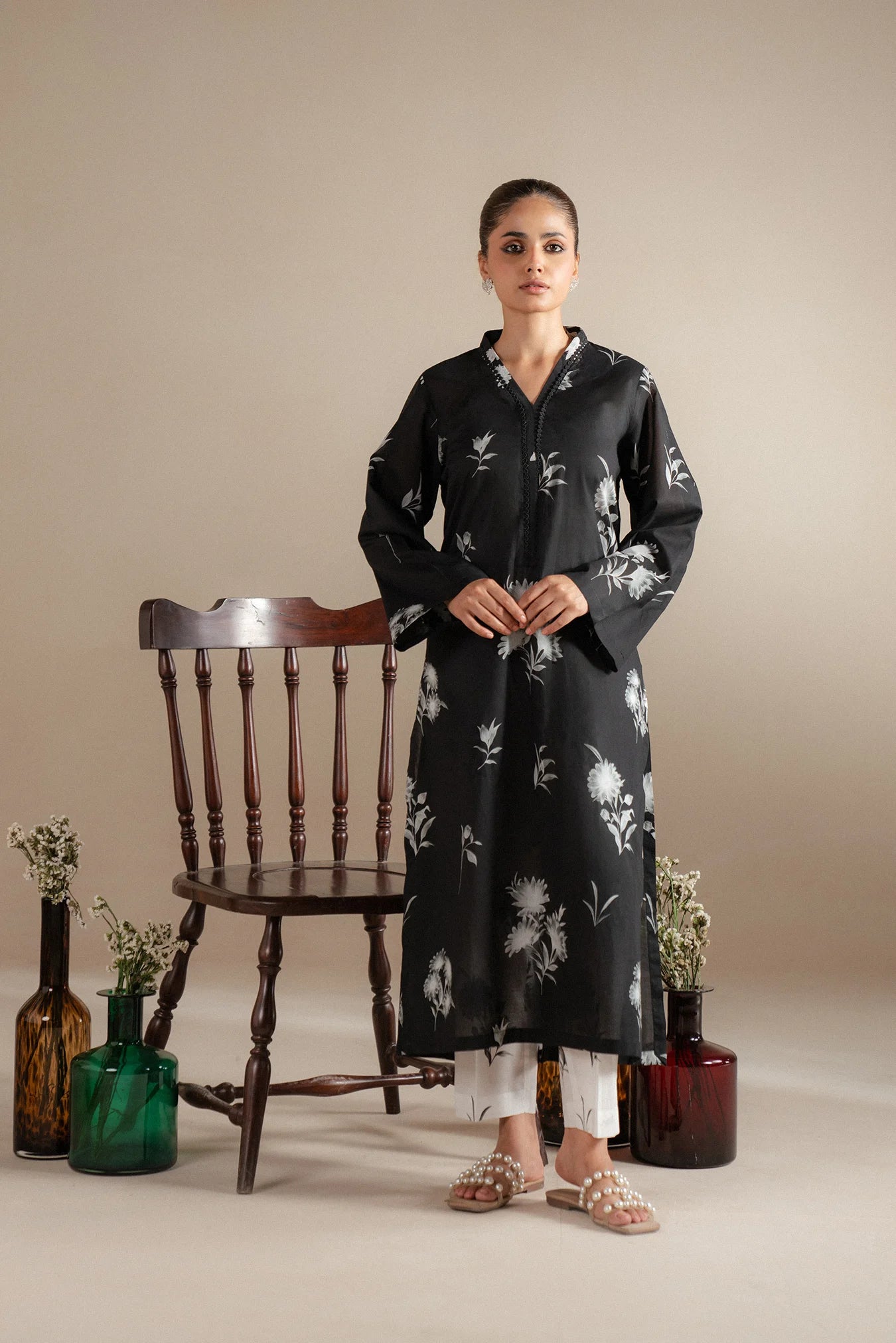 Monochrome Black & White Dresses For Women
