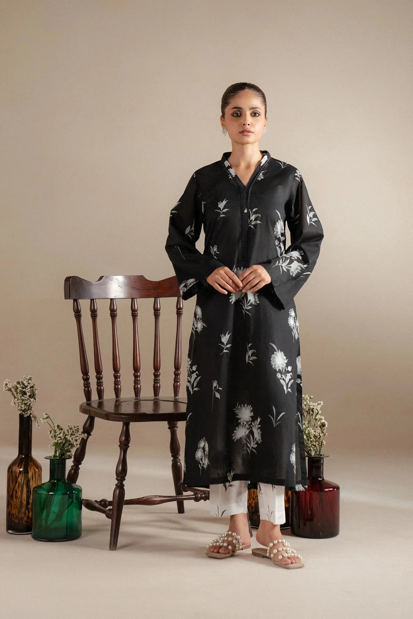 Monochrome Black & White Dresses For Women