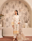 3 Piece Printed Khaddar Suit Pret Winter-24