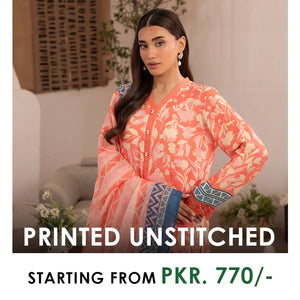 PRINTED UNSTITCHED