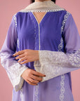 Premium Tie and Dye Lawn Dress – digital printed chiffon dupatta and embroidered shirt, perfect choice for women in Karachi’s DHA Phase 8 and Islamabad’s E-7 area
