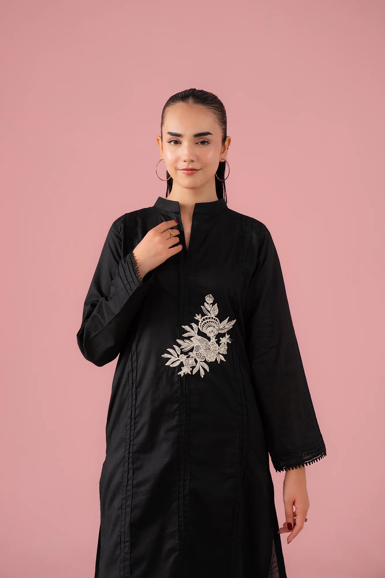Premium black co ord set for women in Pakistan